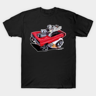 FULL CHARGE Red 69 Charger T-Shirt